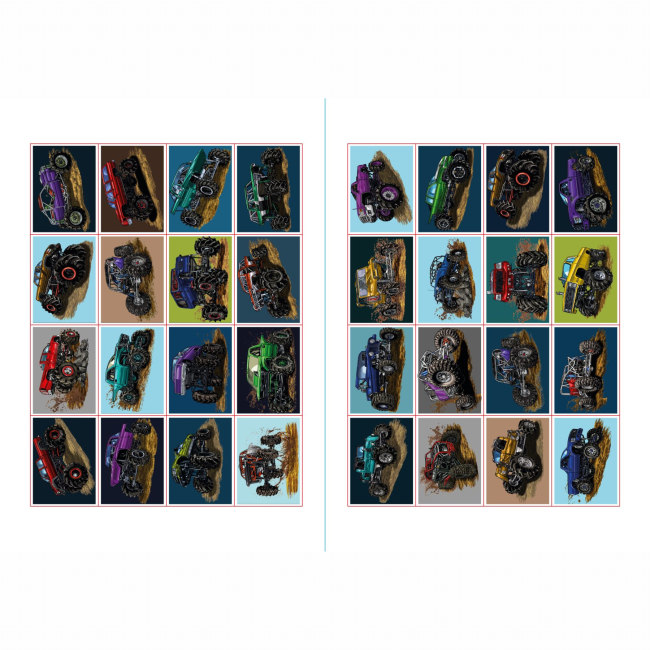 Раскраски и активитибуки (2-6 лет) - Раскраска со стикерами Идейка Внедорожник (CB27)#2