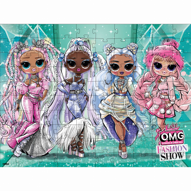 Пазли - Пазл Ідейка L.O.L. Surprise! O.M.G. Fashion Show 100 елементів (LP100-005)#2