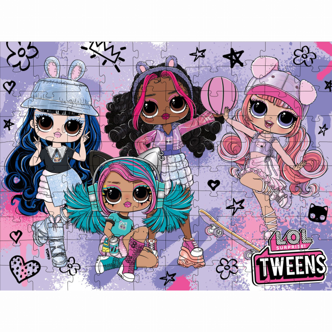 Пазли - Пазл Ідейка L.O.L. Surprise! Tweens Skate Dance 100 елементів (LP100-003)#2