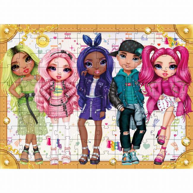 Пазли - ​Пазл Ідейка Rainbow High Shine 100 елементів (LP100-001)#2