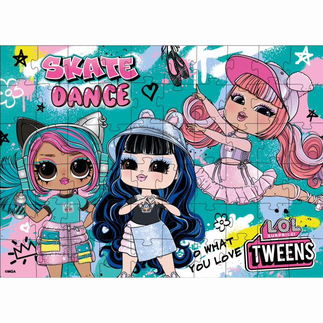 Пазли - Пазл Ідейка L.O.L. Surprise! Tweens Skate Dance 60 елементів (LP60-005)#2