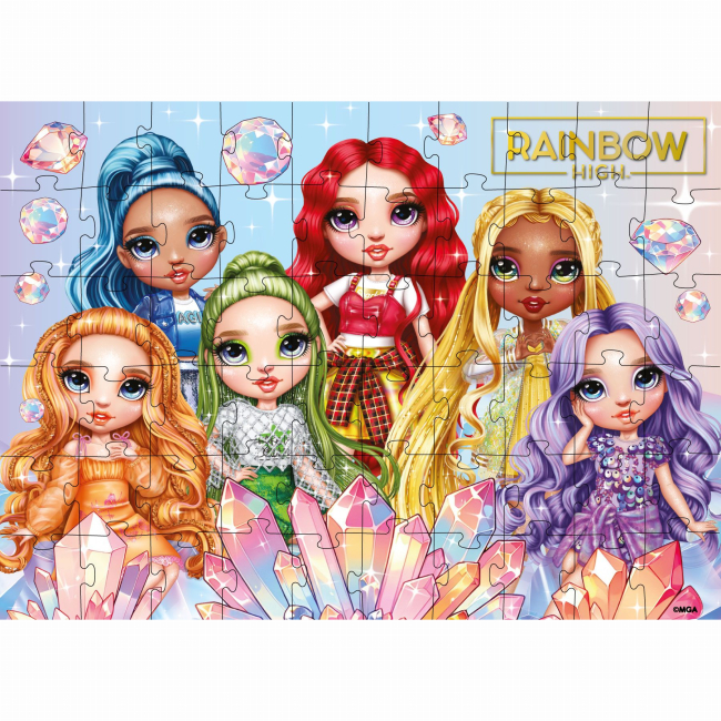 Пазли - Пазл Ідейка Rainbow High Creative Crystals 60 елементів (LP60-002)#2