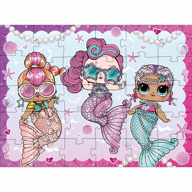 Пазли - Пазл Ідейка L.O.L Surprise! Mermaid 30 елементів (LP30-003)#2