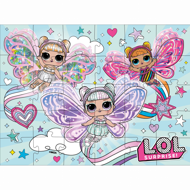 Пазли - Пазл Ідейка L.O.L Surprise! Fairies 30 елементів (LP30-002)#2