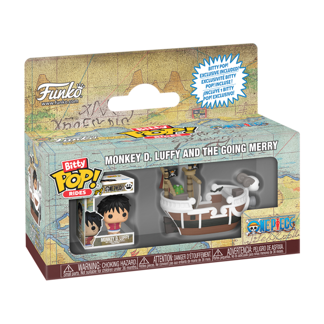 Фігурки персонажів - Набір фігурок Funko Pop Bitty One piece Луффі та Гоінг Меррі (90112)#2