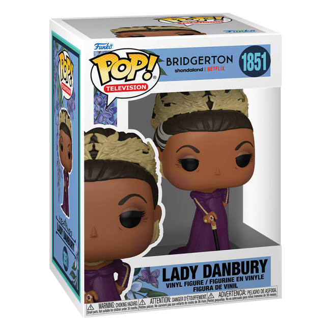 Фігурки персонажів - ​Фігурка Funko Pop Bridgerton Леді Денбері (90805)#2