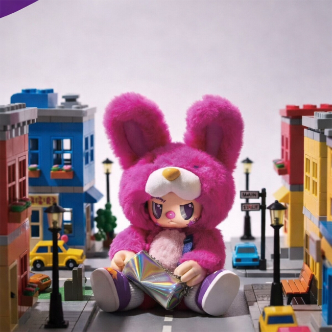 Персонажі мультфільмів - ​М'яка іграшка-сюрприз Pop Top Rebel Bear Find A Bag Кул бой (CSRB005)#7