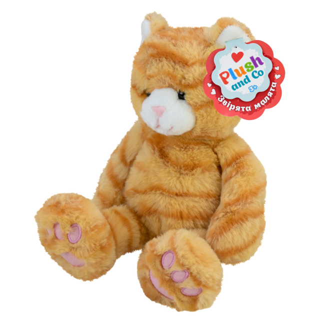 М'які тварини - ​М'яка іграшка Plush and Co Рудий кіт 26 см (PLC25059)#2