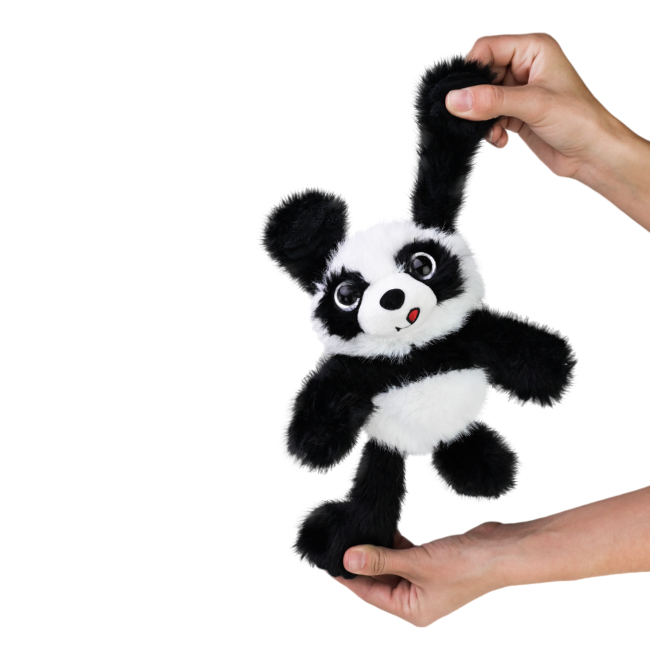 М'які тварини - ​М'яка іграшка-потягушка Країна Іграшок Панда 30 см (MJ2405)#3