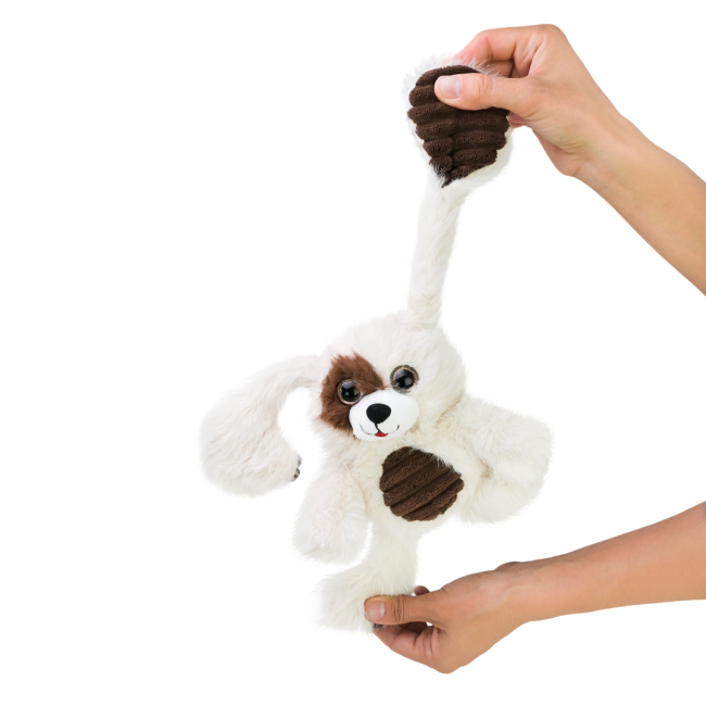 М'які тварини - М'яка іграшка-потягушка Країна Іграшок Собачка 30 см (MJ2407)#3