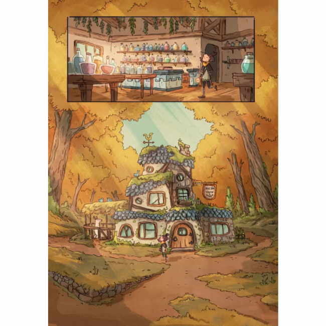 Комікси, манга та книги про героїв (7+ років) - ​Книжка «Світлопад: Дівчинка і Ґалдурієць» Тім Проберт (9786170999542)#3