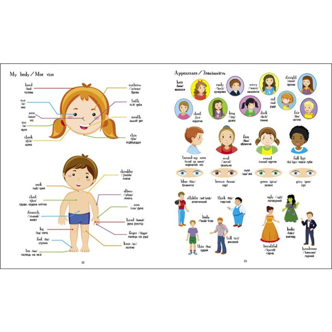 Учебная литература - Книжка «English for kids. Книжка англійських слів у малюнках» Наталія Коваль (9786170976093)#3