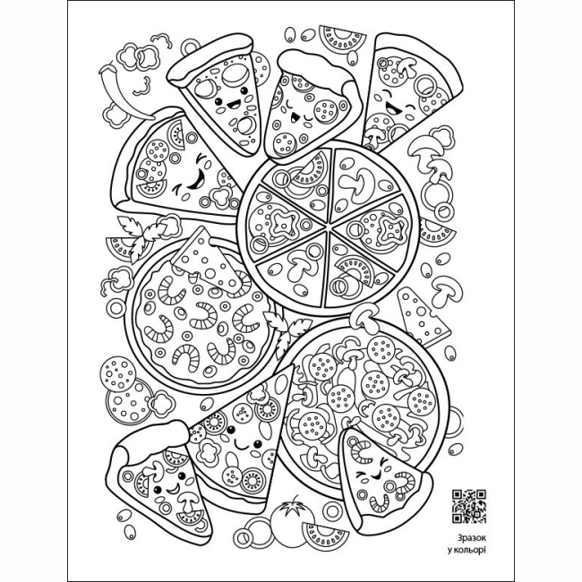 Розмальовки та актівітібуки (2-6 років) - ​Книжка «АРТ розмальовка. Заспокійливі розфарбовки. Як всього багато» Наталія Коваль  (9789667512415)#3