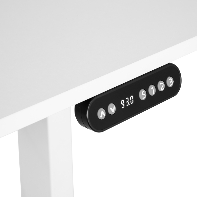 Мебель для геймеров - ​Компьютерный стол 2E CE120W белый (2E-CE120W-MOTORIZED)#5