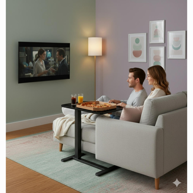 Меблі для геймерів - Стіл компактний 2E CE710BB чорний (2E-CE710BB-MECHANIC)#5