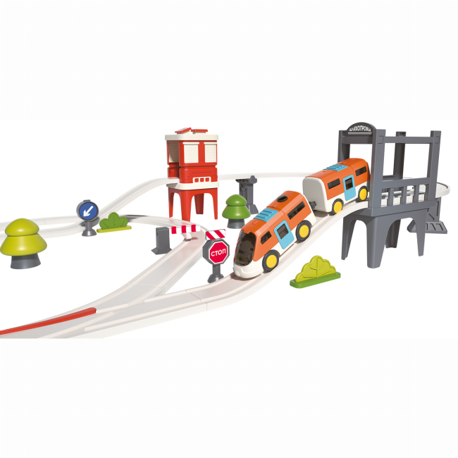 Залізниці та потяги - Ігровий набір Otamanko Rail land Електрична залізна дорога 35 деталей (5320289)#2