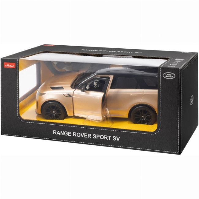Радіокеровані моделі - Автомодель Rastar Range Rover Sport SV на радіокеруванні 1:14 золотиста (4540108)#7