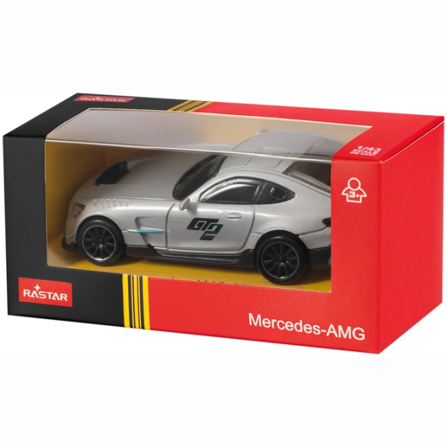Автомодели - Автомодель Rastar Mercedes-AMG GT2 1:43 серая (4540130)#4