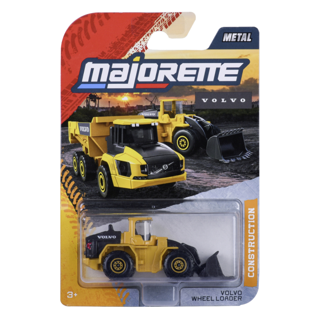Транспорт и спецтехника - Автомодель Majorette Volvo премиум Строительная техника Фронтальный погрузчик (8503100000/3)#2