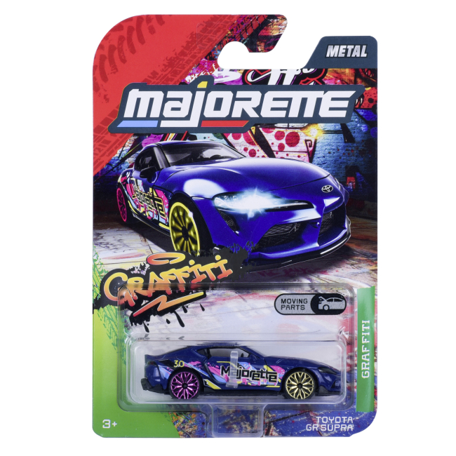 Автомодели - Автомодель Majorette Граффити премиум синяя (8504100002/3)#2