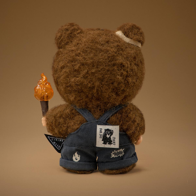 Персонажі мультфільмів - Колекційна м'яка іграшка Pop Mart Hirono Living Wild Fight for Joy (HLWF-01)#6