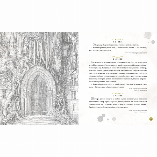 Художня література для дітей (7-13 років) - Книжка «Гаррі Поттер. Магічний рік. Велике ілюстроване видання» Джоан Ролінґ (9786175854075)#3