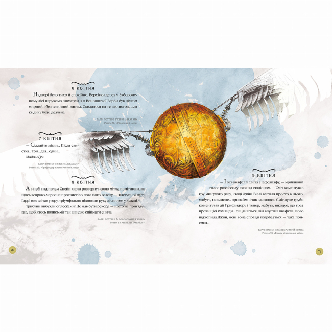 Художня література для дітей (7-13 років) - ​​Книжка «Гаррі Поттер. Магічний рік. Велике ілюстроване видання» Джоан Ролінґ (9786175854075)#5