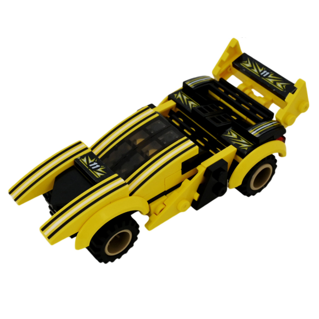 Конструктори з унікальними деталями - ​Конструктор IBLOCK Junior Kids hits Мегакари в асортименті (KH52/002)#5