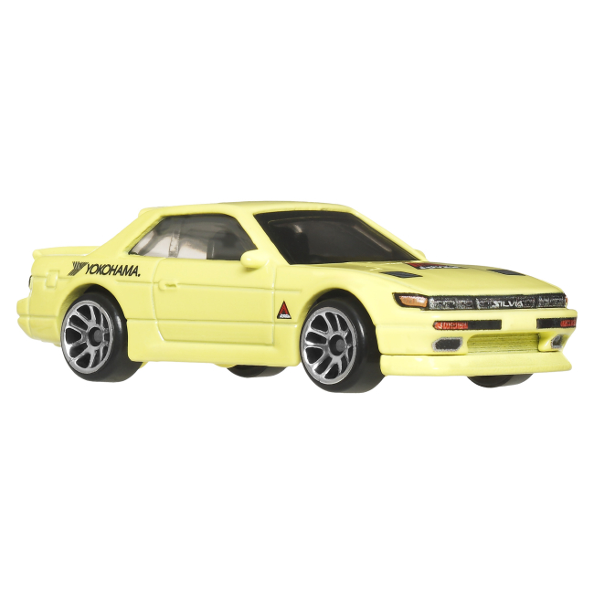 Автомоделі - Автомодель Hot Wheels Fast and Furious Nissan Silvia S13 жовта (HNR88/JKX09)#2