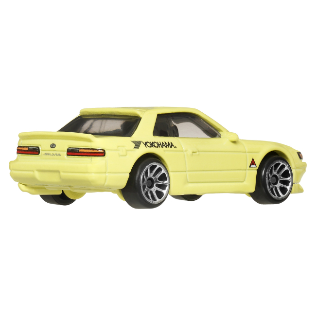 Автомоделі - Автомодель Hot Wheels Fast and Furious Nissan Silvia S13 жовта (HNR88/JKX09)#4