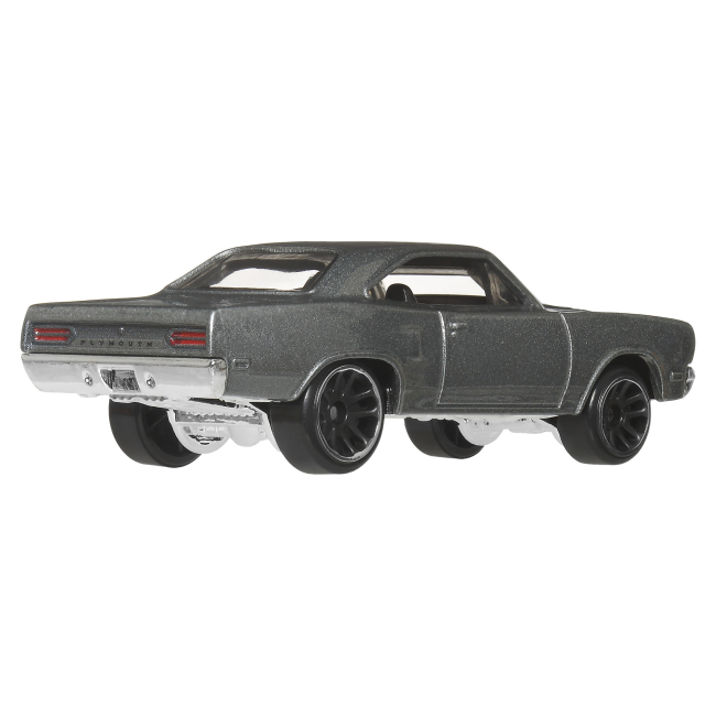 Автомодели - Автомодель Hot Wheels Fast and Furious 1970 Road runner серебристая (HNR88/JKX08)#4