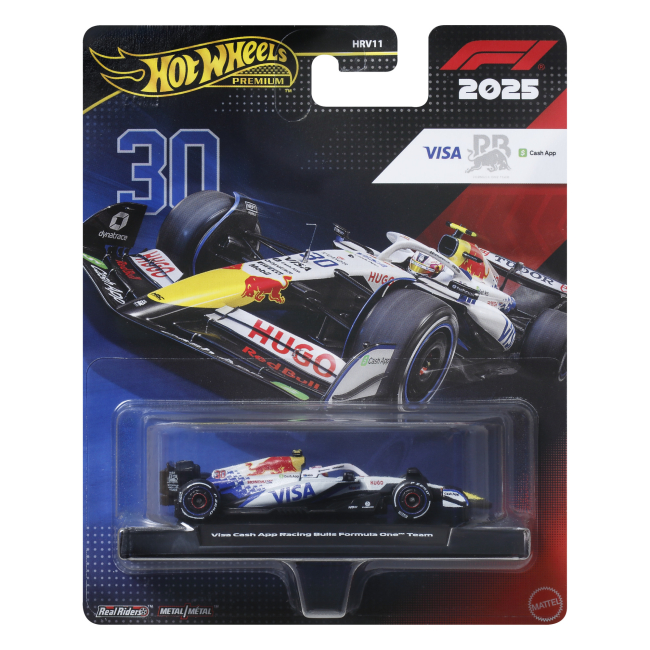 Автомодели - Автомодель Hot Wheels Formula 1 VCARB Liam Lawson #30 (JKD79)#6