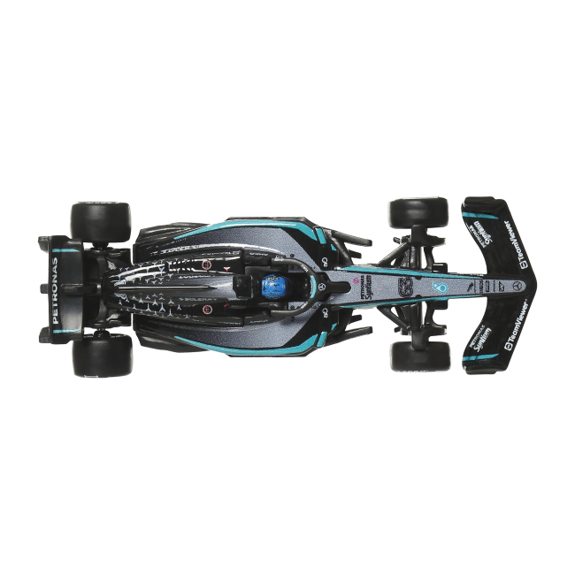 Автомодели - Автомодель Hot Wheels Formula 1 Mercedes-Benz George Russel #63 (JKD80)#5