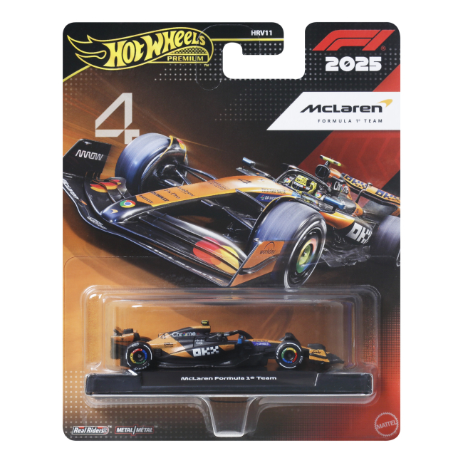 Автомодели - Автомодель Hot Wheels Formula 1 McLaren Lando Norris #4 (JKD88)#7