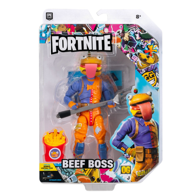 Фігурки персонажів - ​Колекційна фігурка Fortnite Legendary Series Beef Boss (FNT1604)#9