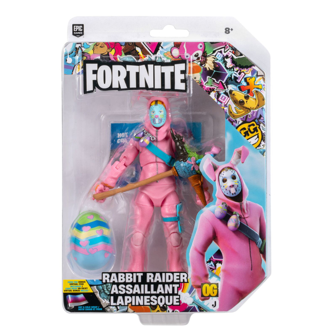 Фігурки персонажів - ​Колекційна фігурка Fortnite Legendary Series Rabbit Raider (FNT1606)#9