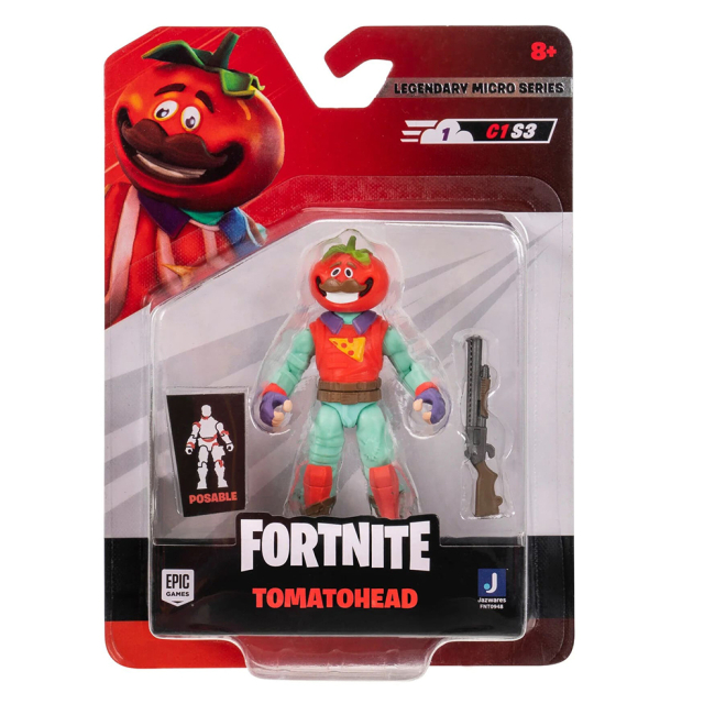 Фігурки персонажів - Колекційна фігурка Fortnite Micro Legendary Tomatohead (FNT0948)#4