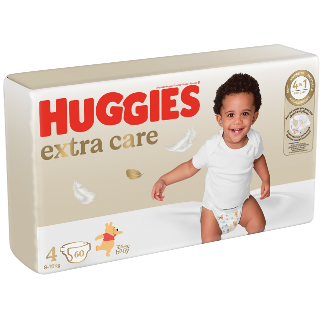 Підгузки - Підгузки Huggies Extra Care 4 M-Pack 8-16 кг 60 x 2 шт (5029053578118)#2