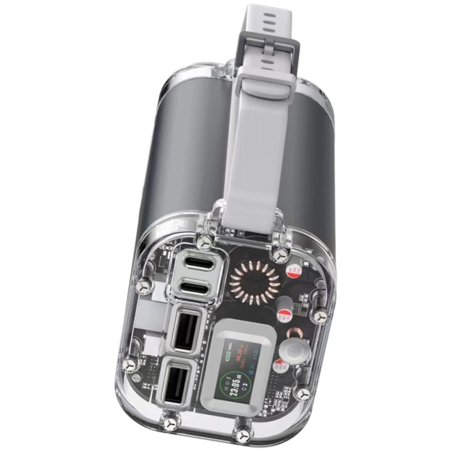 Павербанки - Акумулятор портативний для ноутбуку Remzona Exover 40X 40000mAh 100W (PB40X100L-02BK)#3