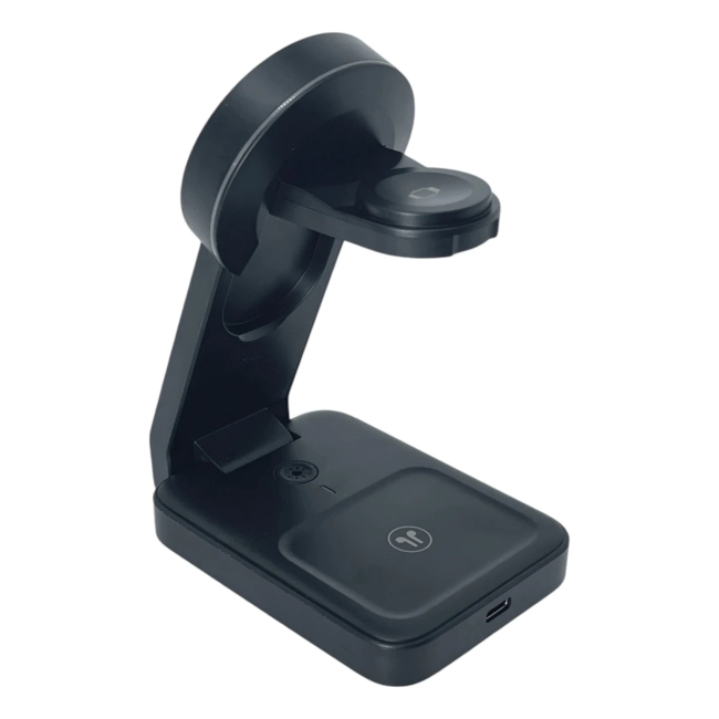 Павербанки - Зарядное устройство беспроводное Remzona Bendy 15W (WCH-03BK)#6