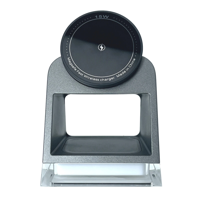 Павербанки - ​Зарядное устройство беспроводное Remzona Сrysty 15W (WCH-04BK)#3