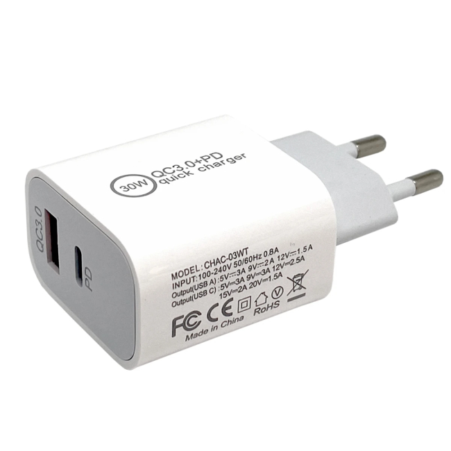 Павербанки - Сетевое зарядное устройство Remzona Giwell Acey 30W (CHAC-03WT)#6