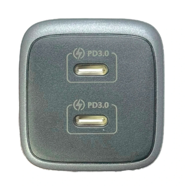 Павербанки - Мережевий зарядний пристрій Remzona Giwell Duo C4 GaN 45W (CHCC-04BK)#2