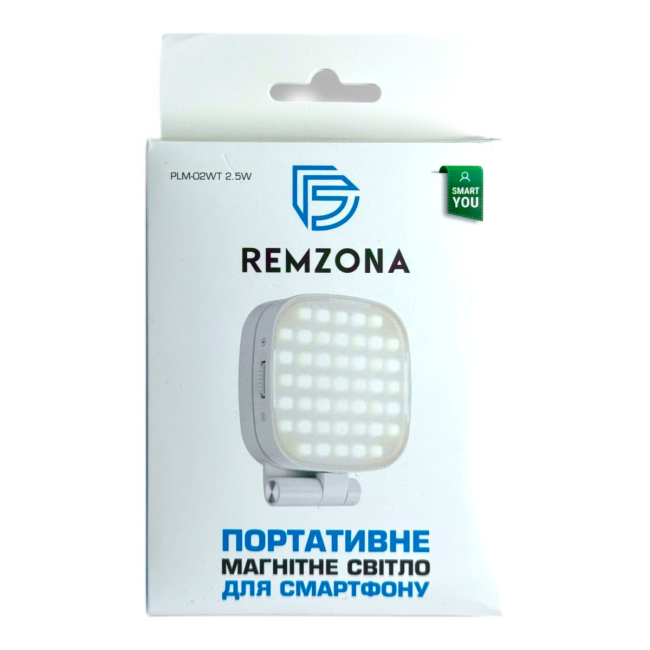 Блогерство і стрімінг - Магнітна селфі-лампа Remzona (PLМ-02WT)#5