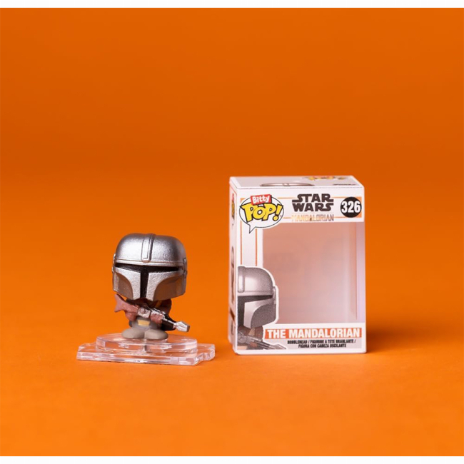 Фігурки персонажів - Фігурка Funko Pop Bitty Star Wars Мандалорець (83418)#3