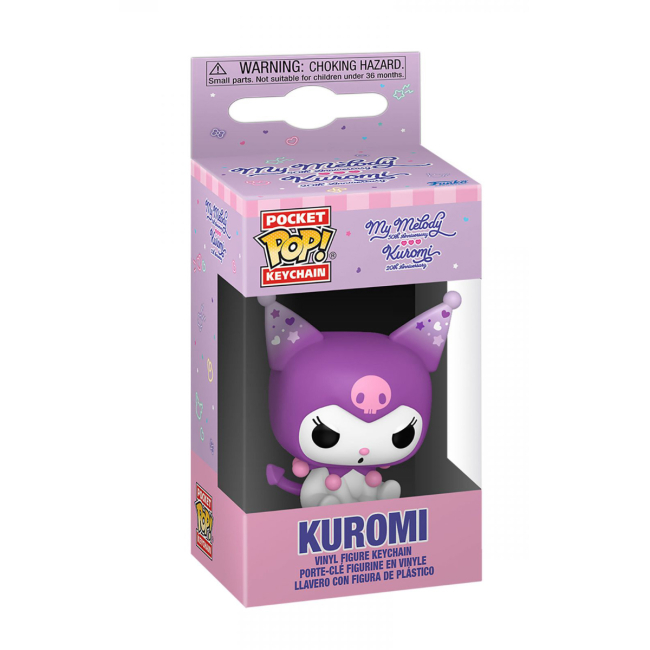 Брелоки - Брелок Funko pop Kuromi and My Melody Куроми (86875)#2