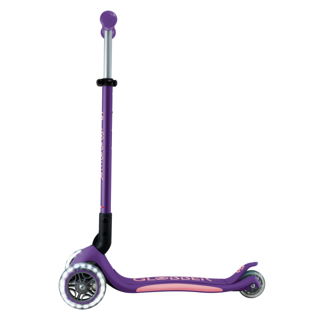 Самокати - ​Самокат Globber Elite lights фіолетово-рожевий (439-603-3)#5