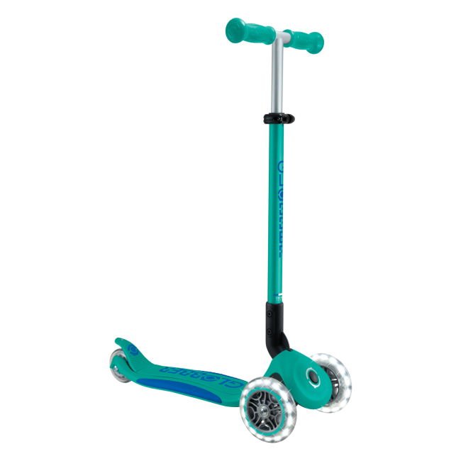 Самокати - ​Самокат Globber Elite lights смарагдово-зелений (439-607-3)#3