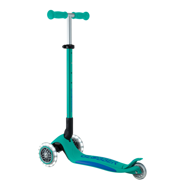 Самокати - ​Самокат Globber Elite lights смарагдово-зелений (439-607-3)#4