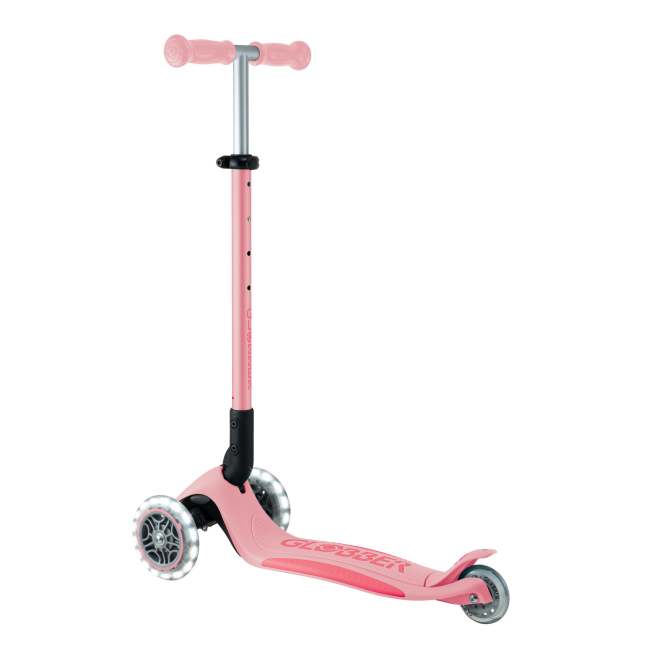 Самокаты - ​Самокат Globber Elite lights пастельно-розовый (439-710-3)#4